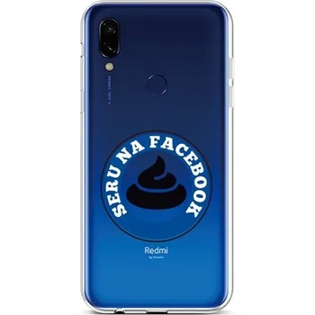 Pouzdro na mobilní telefon Kryt Xiaomi Redmi 7 silikon Facebook (obal neboli pouzdro na Xiaomi Redmi 7)