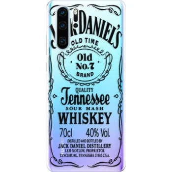 Pouzdro na mobilní telefon Silikonové pouzdro iSaprio - Huawei P30 Pro - Transparentí Black Jack (Odolný silikonový kryt, obal, pouzdro iSaprio - Huawei P30 Pro - Transparentí Black Jack - skvělá ochrana a pružnost, stylový UV potisk, lehkost, tiskne se v České republice)