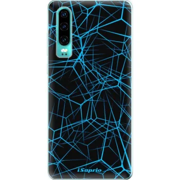 Pouzdro na mobilní telefon Silikonové pouzdro iSaprio - Huawei P30 - Abstract Outlines 12 (Odolný silikonový kryt, obal, pouzdro iSaprio - Huawei P30 - Abstract Outlines 12 - skvělá ochrana a pružnost, stylový UV potisk, lehkost, tiskne se v České republice)