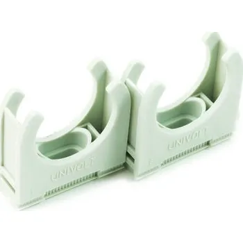 kabelová chránička Dietzel Univolt CL20WH Příchytka-klip CL DN20 PVC WH bílá