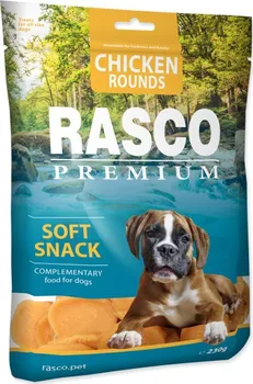 Pamlsek pro psa Rasco Premium kolečka z kuřecího masa 230 g