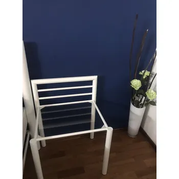 Noční stolek Nábytek ATIKA s.r.o. Kovový noční stolek MANCHESTER Povrchová úprava: Základní (černá, bílá, stříbrná 9006)