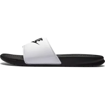 Nike Benassi Just Do It White Black 343880 100 46 Zbozi.cz