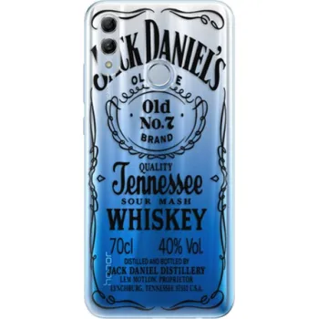 Pouzdro na mobilní telefon Silikonové pouzdro iSaprio - Honor 10 Lite - Transparentí Black Jack (Odolný silikonový kryt, obal, pouzdro iSaprio - Honor 10 Lite - Transparentí Black Jack - skvělá ochrana a pružnost, stylový UV potisk, lehkost, tiskne se v České republice)