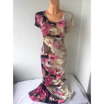 Dámské šaty Dámské šaty HANESA, Barva Růžová, Velikost M 38 , Materiál 96% Viskoza 4% Lycra