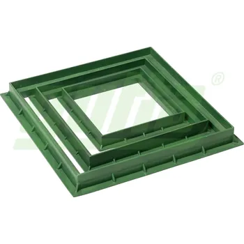 poklop Gutta rám pro rošt nebo poklop 450 x 450 mm zelený