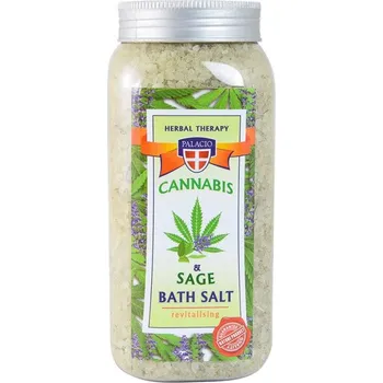 Koupelová sůl Palacio Konopná sůl do koupele se šalvějí 900 g