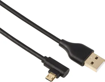 Datový kabel Hama USB A Micro-USB B 1 m černý