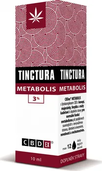 Přírodní produkt CBDex Tinctura Metabolis 3 % 10 ml