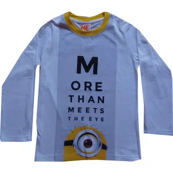 Chlapecké tričko xcena Minions trička bavlněné dlouhý rukáv Velikost: 4 roky