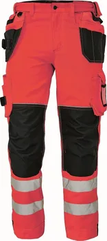 montérky Červa Knoxfield Hi-Vis 310 FL kalhoty červené