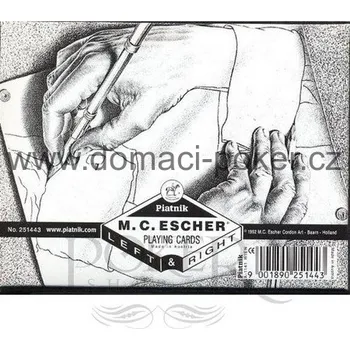 Společenská hra Piatnik kanasta - Escher - Left & Right