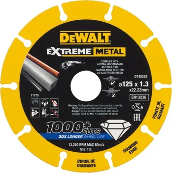 Řezný kotouč DeWALT Extreme Metal DT40252