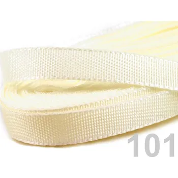 Stuha Taftová stuha - 9mm/10 m - krémová