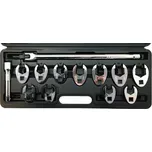 C-klíče "Crowfoot" ploché otevřené 1/2'', 20 - 32 mm, sada 13 dílů, CrV, Welzh (Welzh Werkzeug)