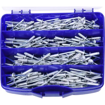 Nýt Sada nýtů 200ks 4,0-4,8mm Bralo