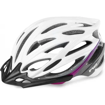 Cyklistická přilba R2 Arrow bílá/růžová