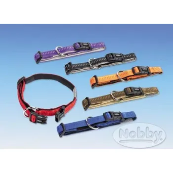 Obojek pro psa Nobby Obojek nylon Soft Grip Nobby 40 - 55cm zelená