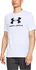 Pánské tričko Under Armour Sportstyle Logo SS 1329590-100 bílé