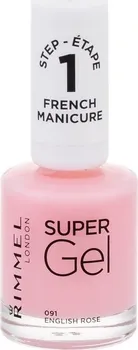Lak na nehty Rimmel London Super Gel French Manicure Step 1 12 ml