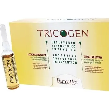 Vlasová regenerace FarmaVita Tricogen Lotion - ampule na mastné vlasy a lupy 12 x 8 ml