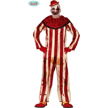 Karnevalový kostým Guirca Fiestas Španělsko KILLER CLOWN - kostým varianta: M 48 - 50