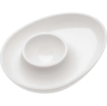 Stojánek na vajíčko COLUMBUS bílý Koziol