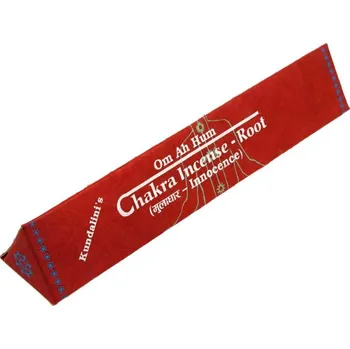 Vonná tyčinka Chakra Incense Root tibetské vonné tyčinky 19 ks