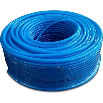 Lepící sada Polyuretanová hadice 8/5mm - modrá - 100m (Vysokotlaká náhradní přívodní hadice pro stlačený vzduch. Barva modrá. )