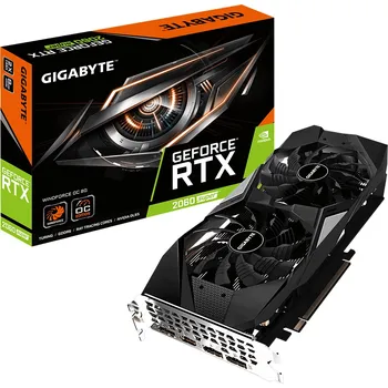 Gigabyte GeForce RTX 2060 SUPER WINDFORCE OC 8G (GV-N206SWF2OC-8GD) Grafická karta Gigabyte GeForce RTX 2060 SUPER WINDFORCE OC 8G (GV-N206SWF2OC-8GD)