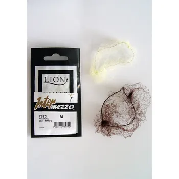 Ozdoba do vlasů Intermezzo,Síťka na vlasy 3 ks. 7823, hnědá M