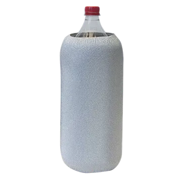 Termoobal na láhev YATE M03889 termoobal návlekový PET 2,5 l stříbrný