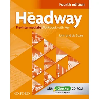 Anglický jazyk New Headway: Pre-Intermediate Workbook With Key (Fourth Edition) - Liz Soars, John Soars (2012, brožovaná) + CD