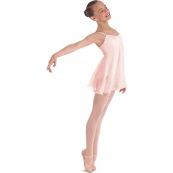 Dětský overall Bloch,Juliet - trikot se sukýnkou CL7047, růžová 116-122