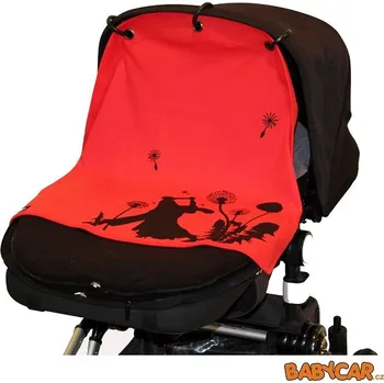 KURTIS BABY PEACE sluneční clona na kočárek LIFE Red DOPRODEJ!
