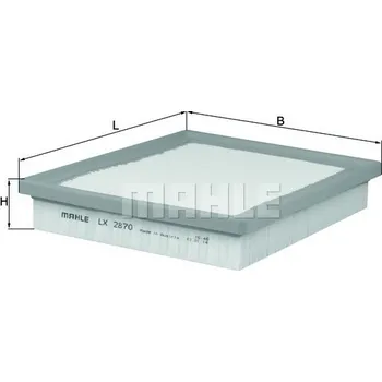 Vzduchový filtr Mahle LX 2870