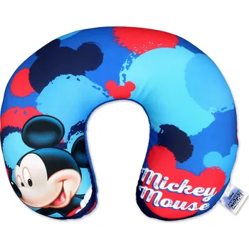 Dekorativní polštářek FARO Dětský polštářek - podkova dezén: mickey