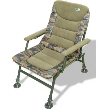 rybářské křeslo Starfishing Medium Deluxe Fleece Camo