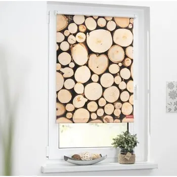 Roleta propouštějící denní světlo 80x150cm dřevo