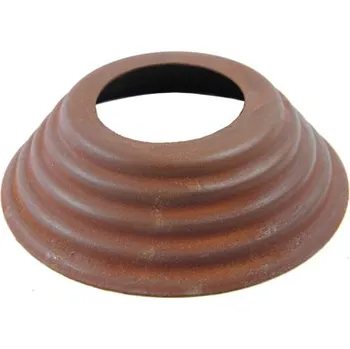 Objímka na žárovku Ozdobná krytka na objímku E27 Vroubek, patina Vintage