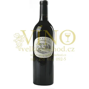 Víno La Forge Estate Merlot Vin de Pays d’OC IGP 0,75 L suché francouzské červené víno