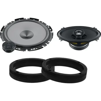 Auto Hi-Fi Reproduktory do Škoda Fabia I Combi set č. 1