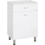 Keramia Pro Koupelnová skříňka s košem na prádlo 50x79cm bílá PRON50K