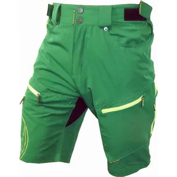 Cyklistické kalhoty Kraťasy - HAVEN Navaho SlimFit 2019 - Dark Green/Yellow L