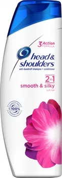 Šampon Head & Shoulders Smooth and Silky 2v1 šampon proti lupům 360 ml