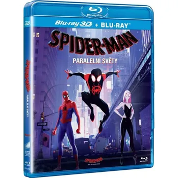 Blu-ray film Spider-man: Paralelní světy (2018), 3D + 2D Blu-ray