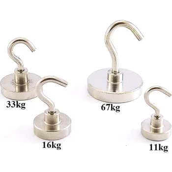 Dekorativní magnet Magnetický hák, magnet, neodym, NdFeB