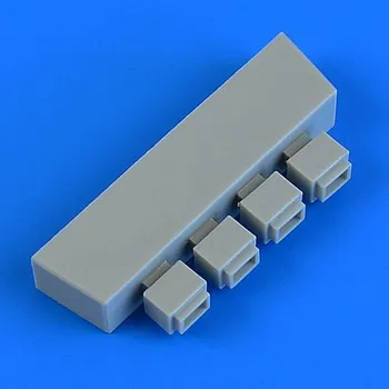 Plastikový model Quickboost 1/48 Bf 109G-6 shell case (Tamiya)