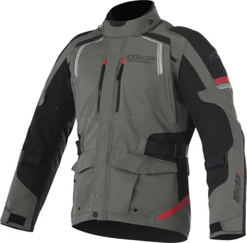 Moto bunda Alpinestars Andes Drystar zelená/černá/červená