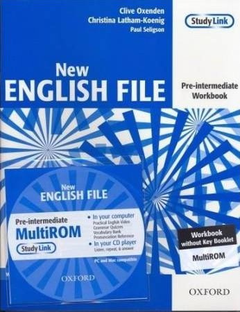 New English File Pre-Intermediate Workbook without Key + MultiROM ...